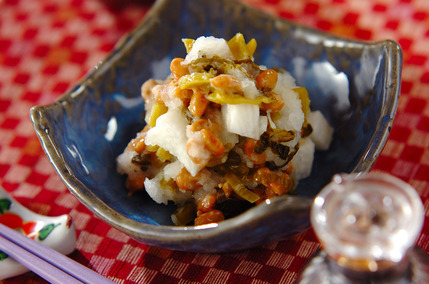 長芋と納豆のおろし和え