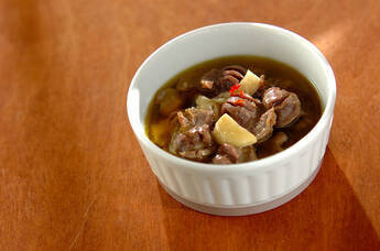 砂肝のオイル煮