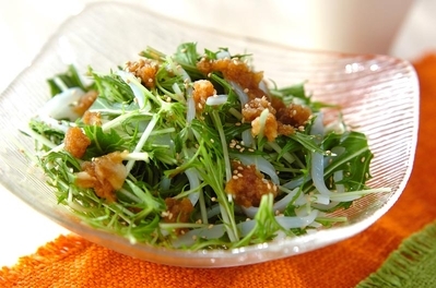 イカのお刺身サラダ 副菜 のレシピ 作り方 E レシピ 料理のプロが作る簡単レシピ