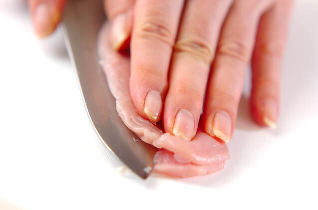 竜眼揚げの作り方の手順1