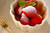 イチゴのキルシュがけの作り方の手順