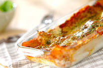 ミートソースとホワイトソースの基本のラザニア