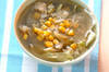 しゃきしゃきレタスと旨味ホタテのスープの作り方の手順