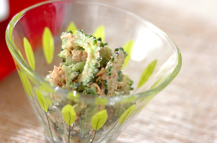 ゴーヤのツナゴマ和え