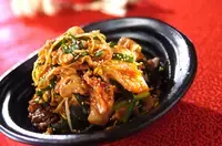 豚肉とキムチの炒め物