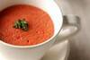 トマトスープの作り方の手順