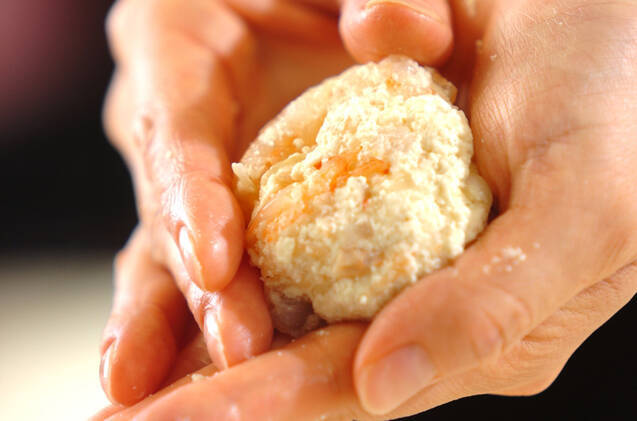 エビカツサンドの作り方の手順2