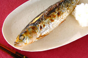 塩イワシの焼き物