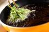 大葉と菊菜のかき揚げの作り方の手順6