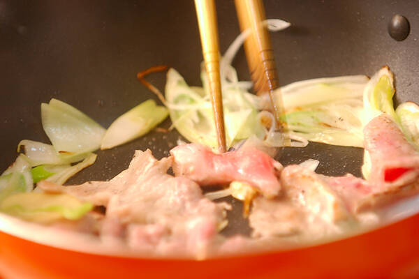 豚肉と野菜の炒め物セットの作り方の手順1