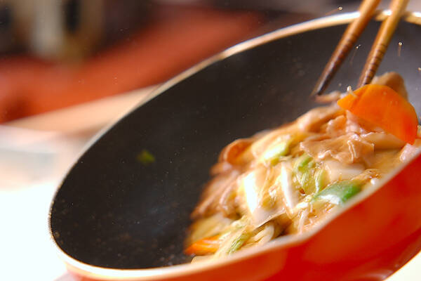 豚肉と野菜の炒め物セットの作り方の手順2