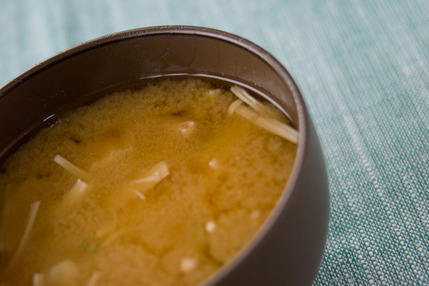 ジャガイモのみそ汁