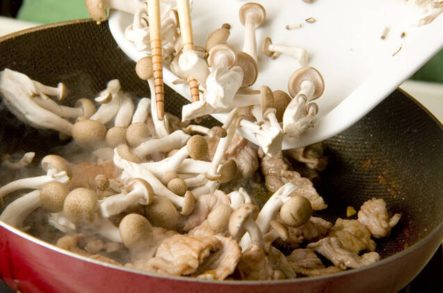 豚肉のオイスター風味丼の作り方の手順3