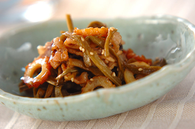山クラゲのコリコリ炒め 副菜 レシピ 作り方 E レシピ 料理のプロが作る簡単レシピ
