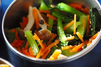 小松菜の和え物