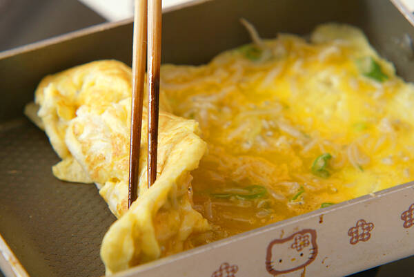 ちりめんじゃこ入り卵焼きの作り方の手順2