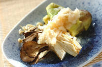 焼き野菜のおろし甘酢のせ