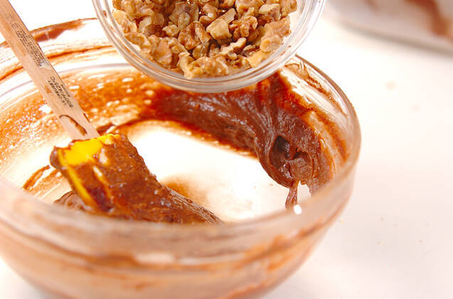 ハートのブラウニーの作り方の手順9