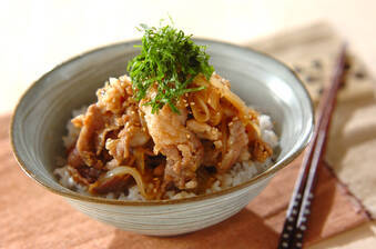 タレが美味しい 基本の豚丼 プロ直伝の味 by中島 和代さん