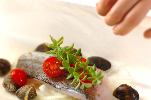 タラのカルトッチョの作り方の手順7