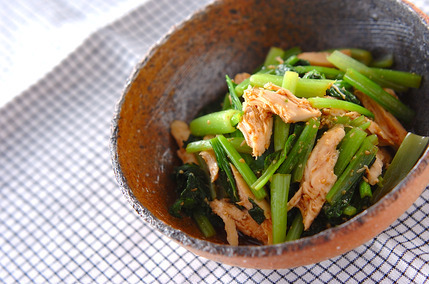 小松菜のゴマ和え