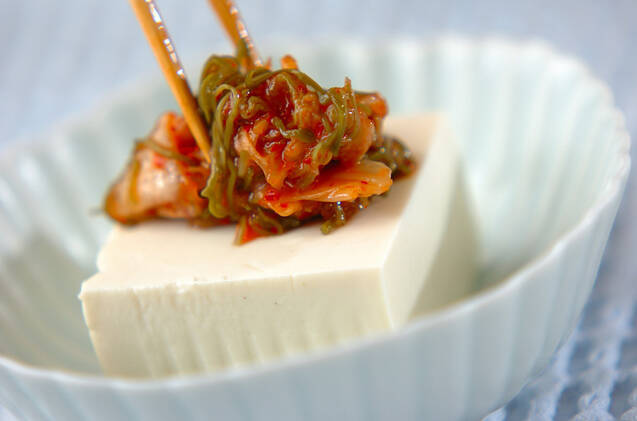 めかぶキムチ奴の作り方の手順4