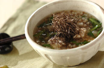 そば米入りお吸い物