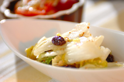 白菜のビネガー和え