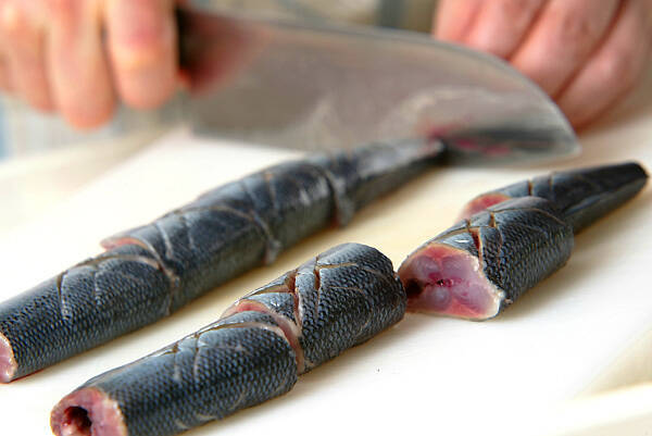 サンマの幽庵焼きの作り方の手順3