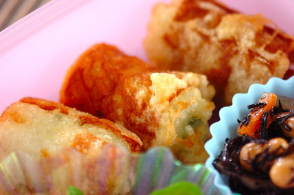 ちくわの大葉巻き揚げ