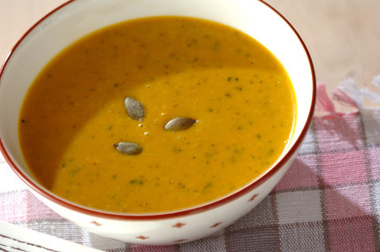 簡単パンプキンスープ