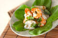 海鮮バジルサラダ