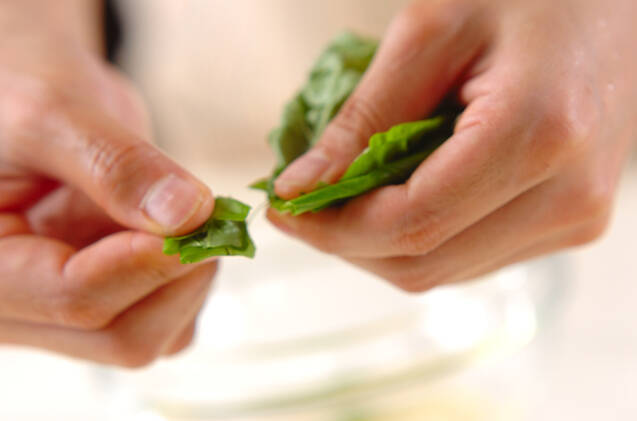 海鮮バジルサラダの作り方の手順2