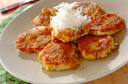 豆腐の落とし焼き