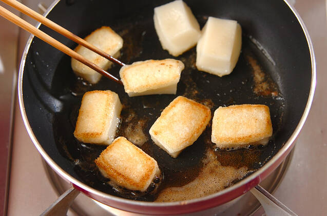 お餅のデザートの作り方の手順3