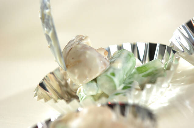 アスパラのクリーミー焼きの作り方の手順4