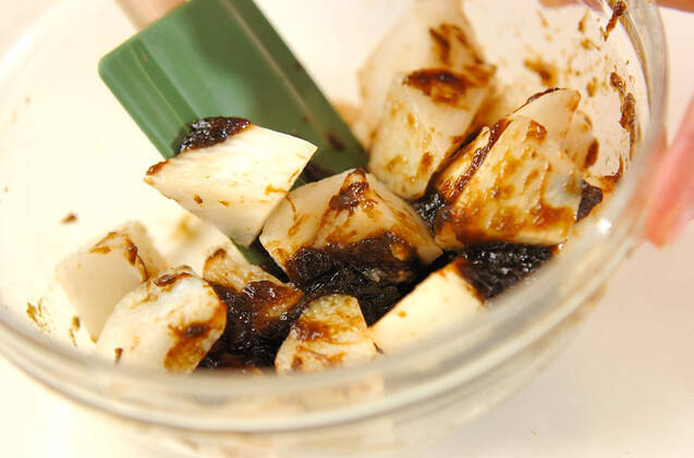 長芋ののり和えの作り方の手順2