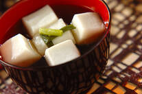 ふんわりハンペンのお吸い物