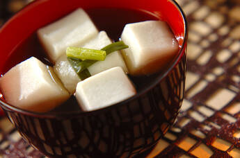 ふんわりハンペンのお吸い物