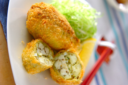 ナスのサンドフライ