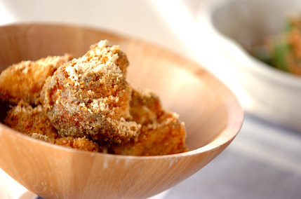 揚げパンのきな粉がけ