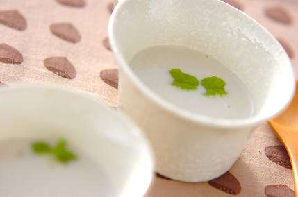 マロンのあったかスープ