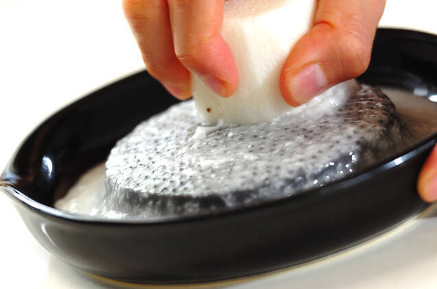 角切りマグロのとろろがけの作り方の手順2