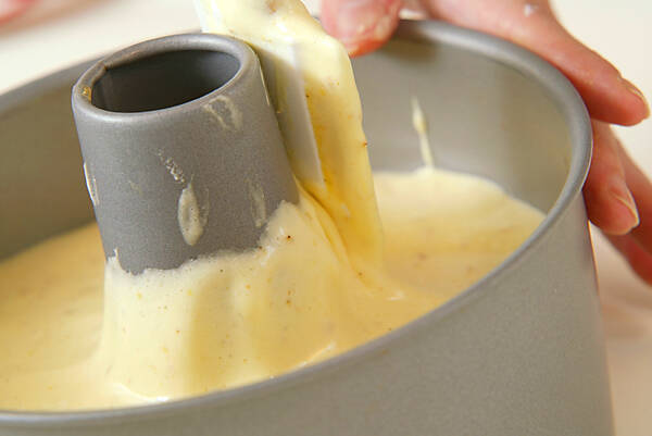 セサミのシフォンケーキの作り方の手順10