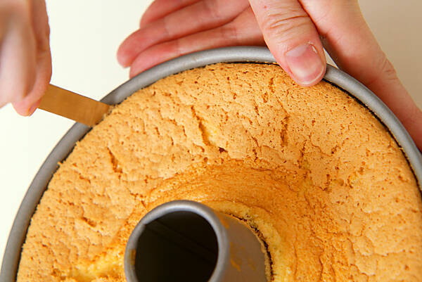 セサミのシフォンケーキの作り方の手順13