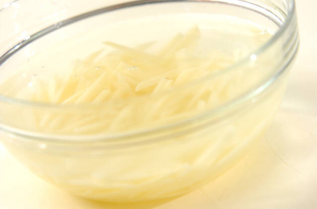 シャキシャキポテトの作り方の手順1