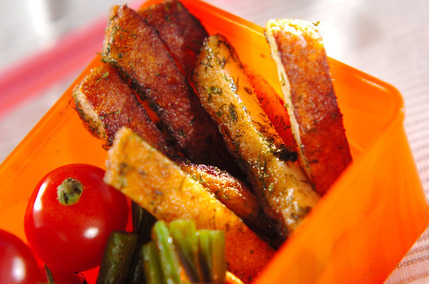 さつま揚げの磯炒め