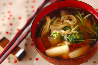 大根と湯葉のトロミ汁