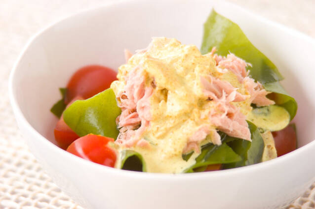 ワカメとツナのサラダ