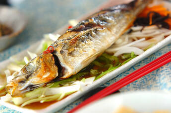 焼きアジの南蛮漬け